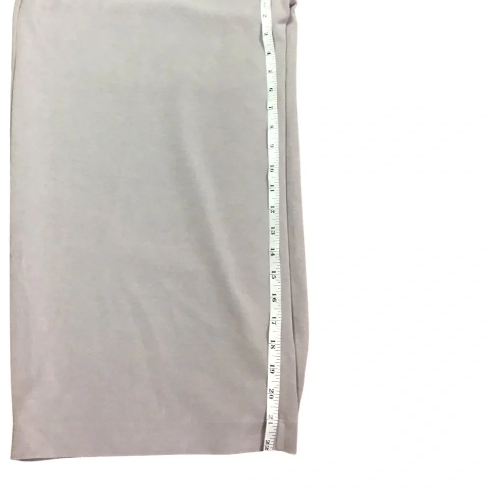 Athleta Seasoft Wide Leg Cropped Pants Size Large Tinsel Purple - Picture 8 of 11